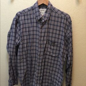 Eddie Bauer Large Tall Men’s Plaid Shirt